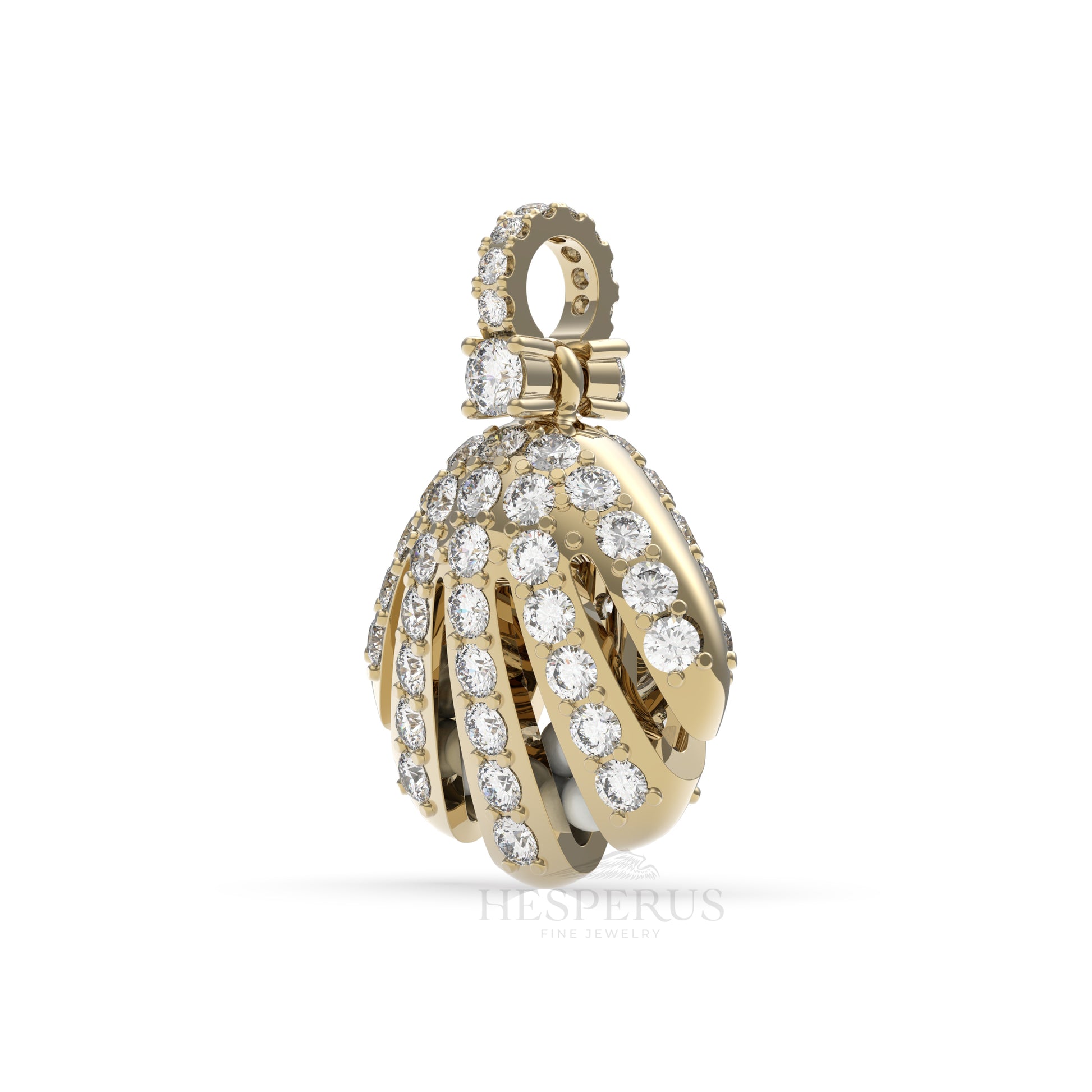 Clam Shell Pendant-Hesperus Fine Jewelry